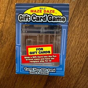 Bilz Maze Daze Gift Card Game